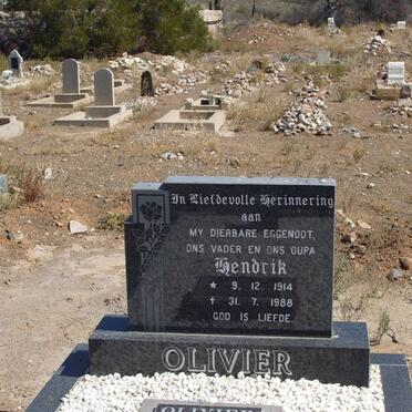 OLIVIER Hendrik 1914-1988