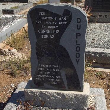 PLOOY Cornelius Tobias, du 1947-1965