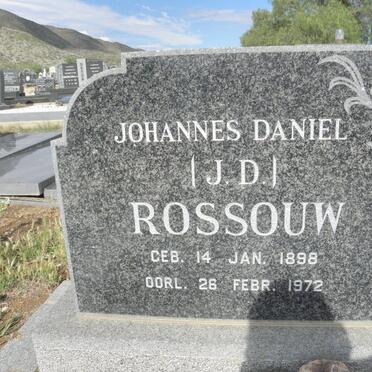 ROSSOUW Johannes Daniel 1898-1972