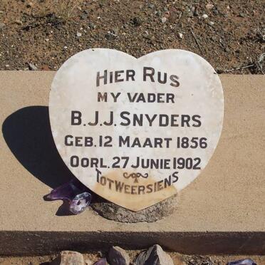 SNYDERS B.J.J. 1856-1902