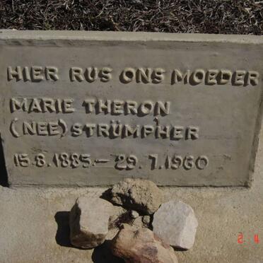 THERON Marie nee STRUMPHER 1885-1960