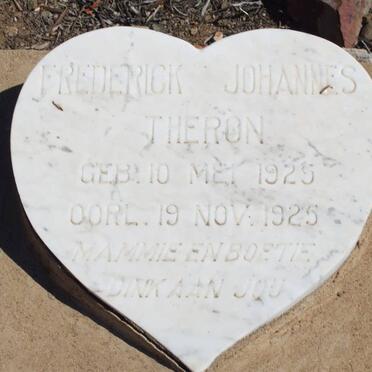 THERON Frederick Johannes 1925-1925