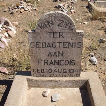 ZYL Francois, van 1941-1942