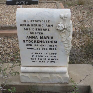 STOCKENSTROM Anna Maria 1884-1947