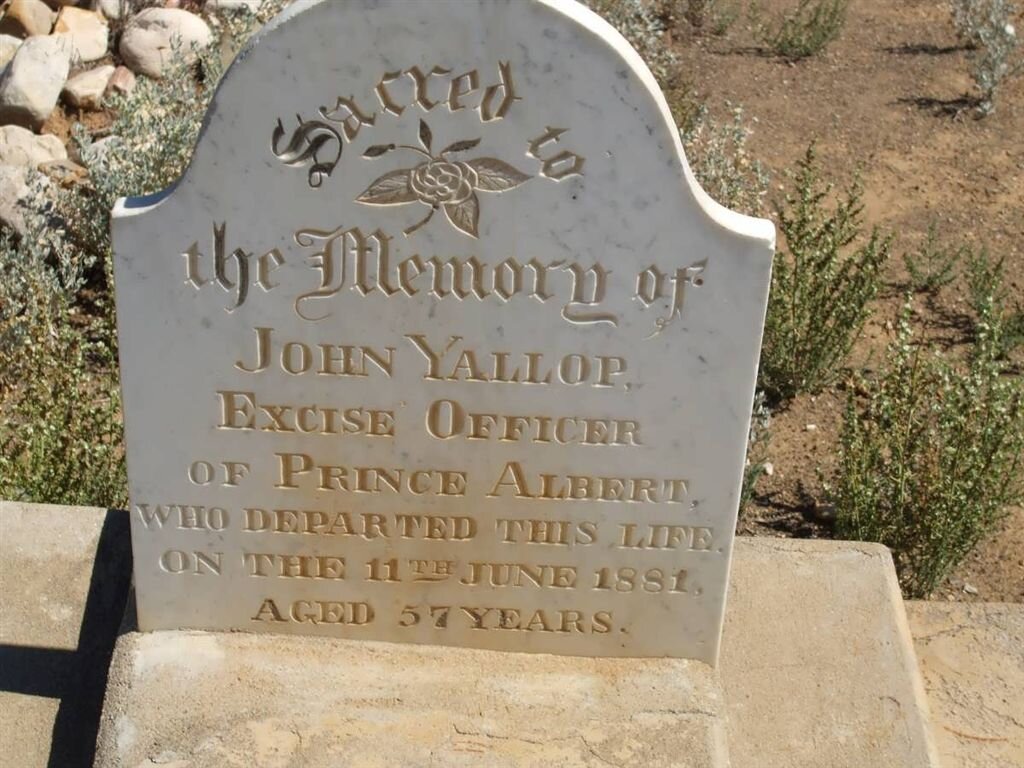 YALLOP John -1881