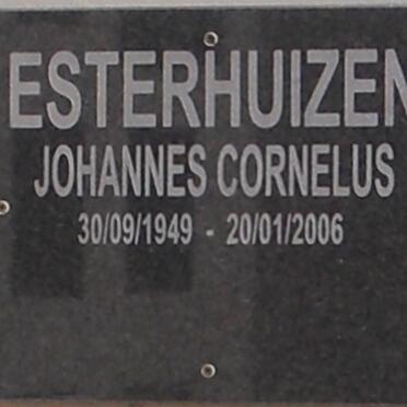 ESTERHUIZEN Johannes Cornelus 1949-2006