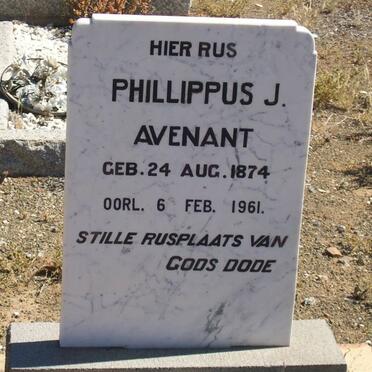AVENANT Phillippus J. 1874-1961