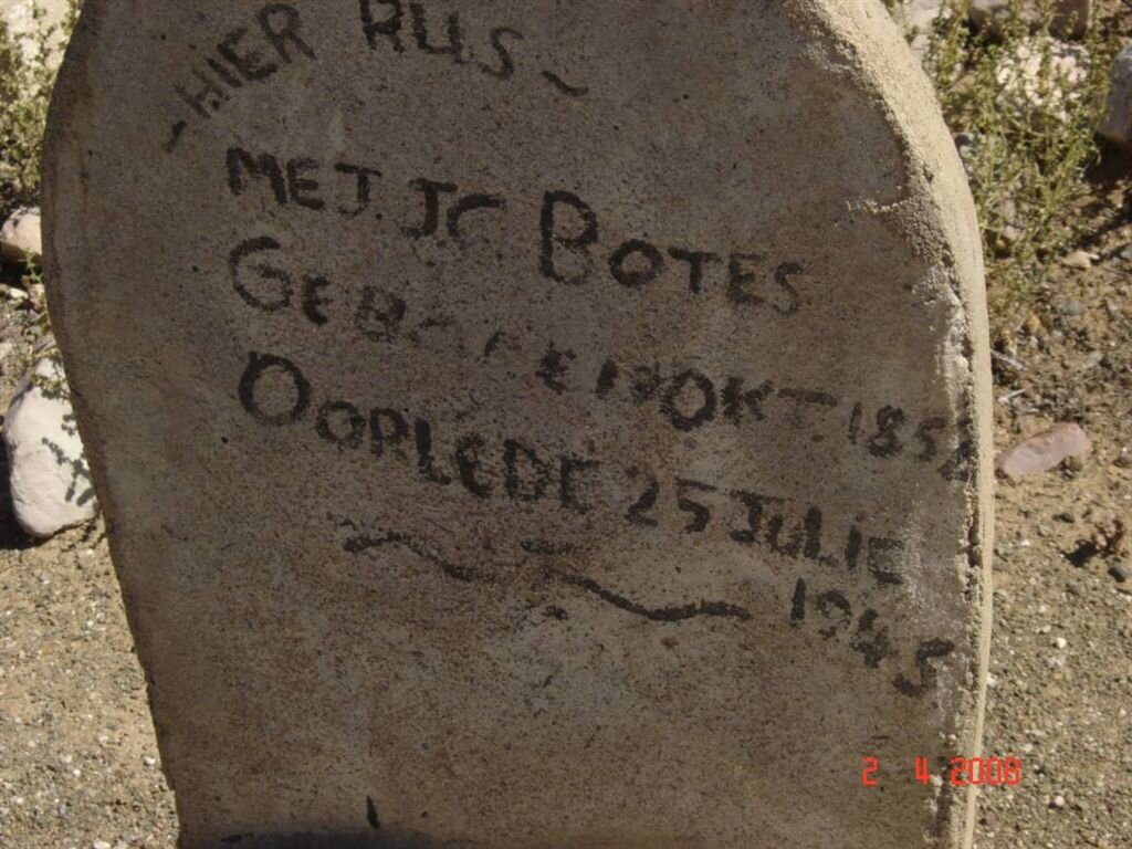 BOTES J.C. 1852-1945
