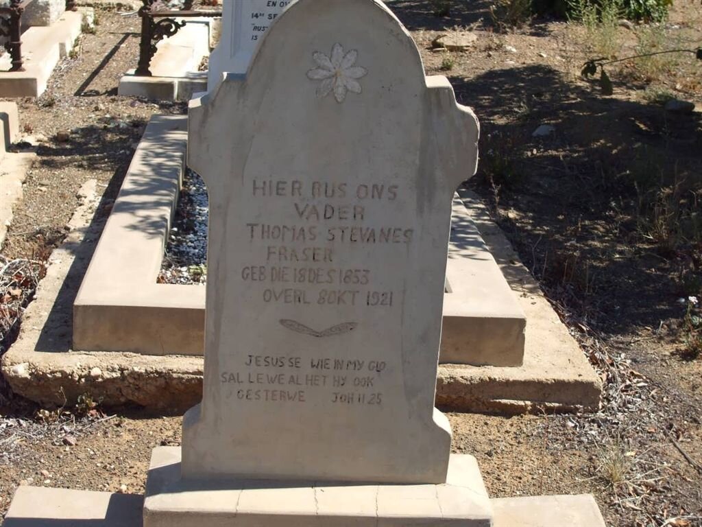 FRASER Thomas Stevanes 1853-1921