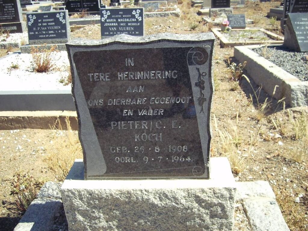 KOCH Pieter C.E.1908-1964