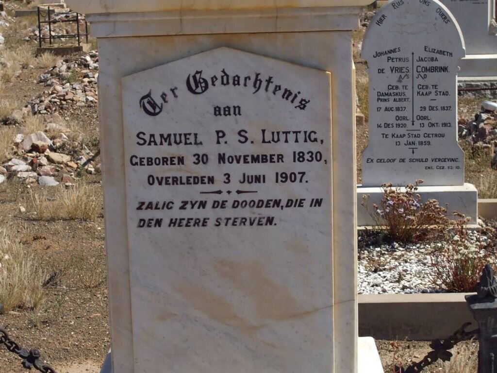 LUTTIG Sameul P.S. 1830-1907