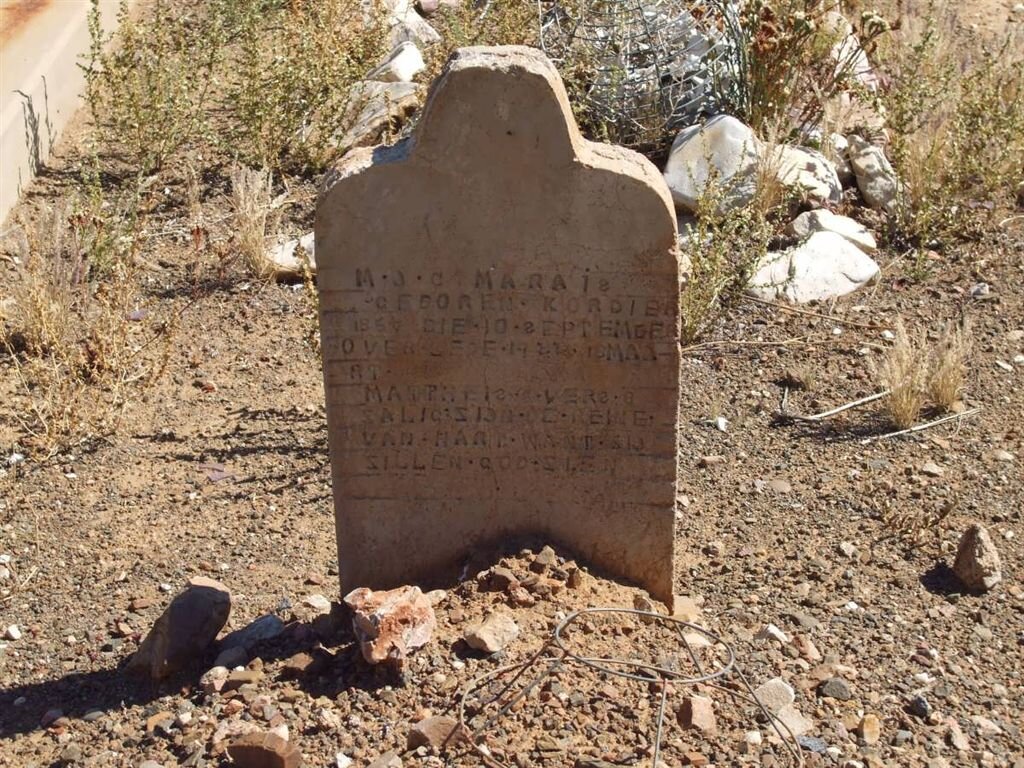 MARAIS M.J.C. 1859-1922