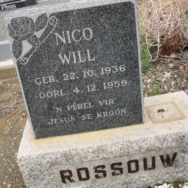 ROSSOUW Nico Will 1936-1959
