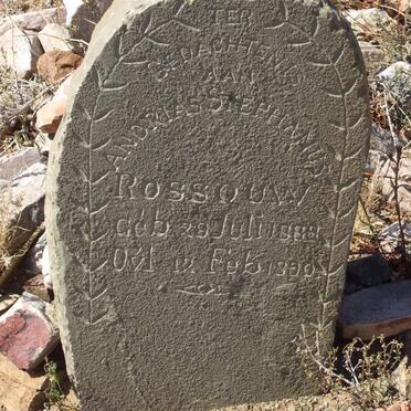 ROSSOUW Andries Stephanus 1889-1900