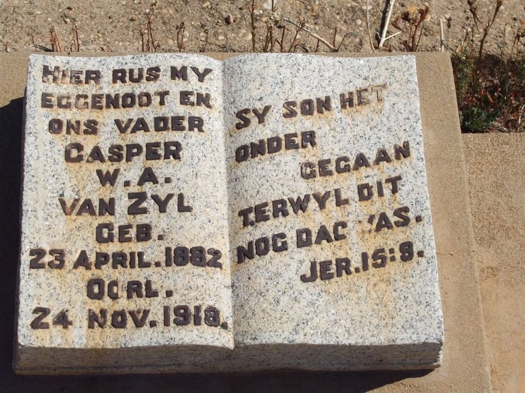 ZYL Casper W.A., van 1882-1918