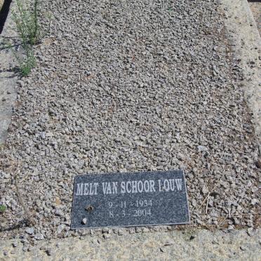 LOUW C.M. 1895-1966 :: LOUW Melt Van Schoor 1934-2004 