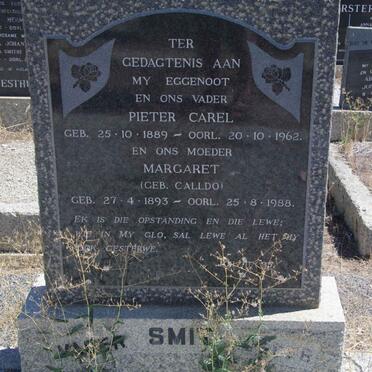 SMIT Pieter Carel 1889-1962 &amp; Margaret CALLDO 1893-1988