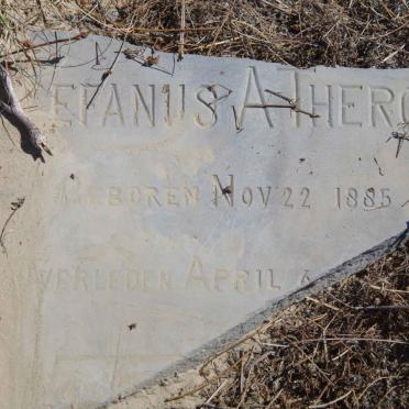 THERON Stefanus A. 1885-1890