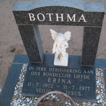 BOTHMA Erina 1972-1977