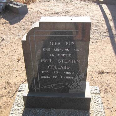 COLLARD Petrus Stephen 1959-1966