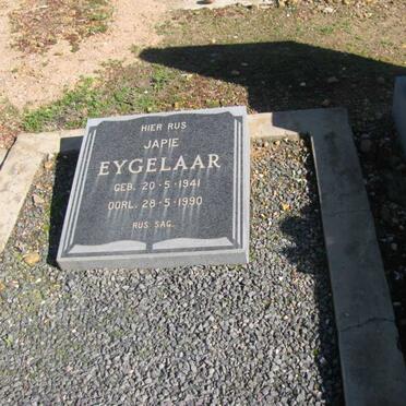 EYGELAAR Japie 1941-1990