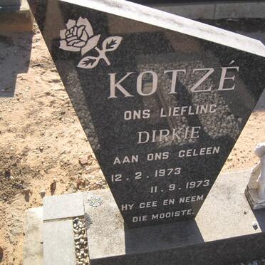 KOTZé Dirkie 1973-1973