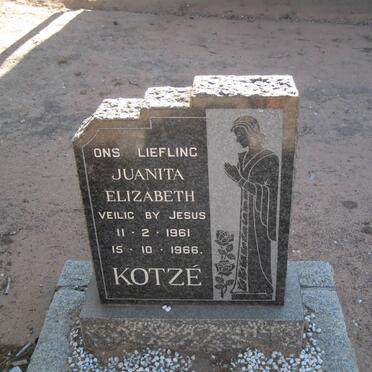 KOTZé Juanita Elizabeth 1961-1966