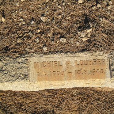 LOUBSER Michiel P. 1869-1940