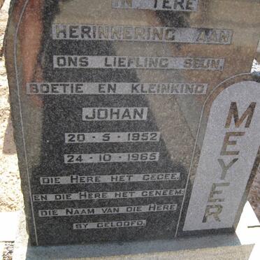 MEYER Johan 1952-1965