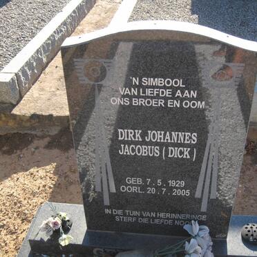 ? GE??? Dirk Johannes Jacobus 1929-2005