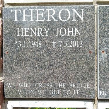 THERON Henry John 1948-2013