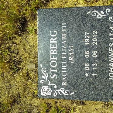 STOFBERG Rachel Elizabeth 1927-2012