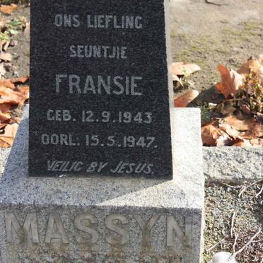 MASSYN Fransie 1943-1947