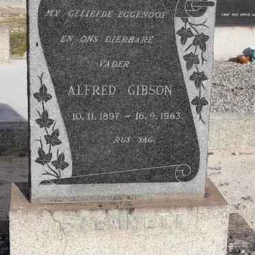 STEMMETT Alfred Gibson 1897-1963