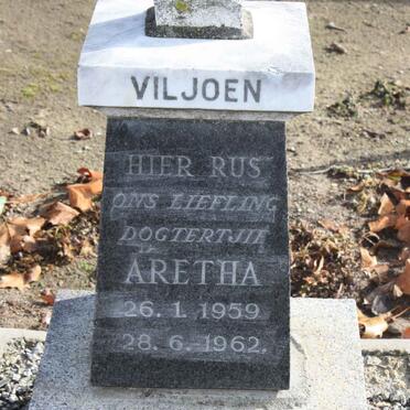 VILJOEN Aretha 1959-1962