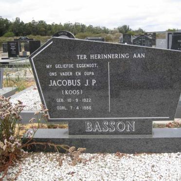 BASSON Jacobus J.P.1922-1986