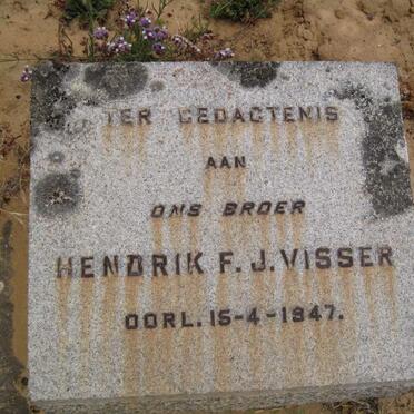 VISSER Hendrik F.J. -1947