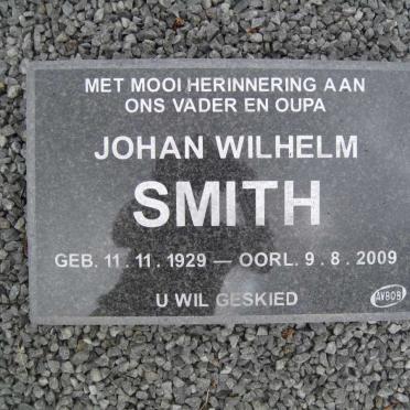 SMITH Johan Wilhelm 1929-2009