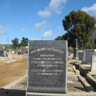 GROBBELAAR Hendrik 1885-1941 :: GROBBELAAR Sophia 1861-1938