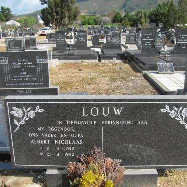 LOUW Albert Nicolaas 1912-1992
