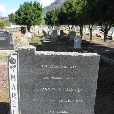 MAREE Johannes P. 1902-1966