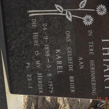 THIART Karel 1898-1979