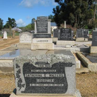 WALTERS Catherina E. nee AUGUSTYN 1856-1934