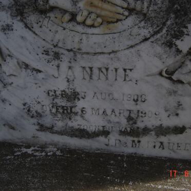 MAREE Jannie 1908-1909