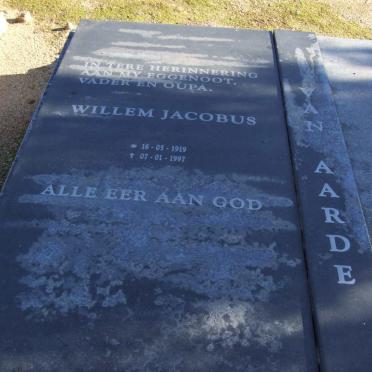 AARDE Willem Jacobus, van 1919-1997
