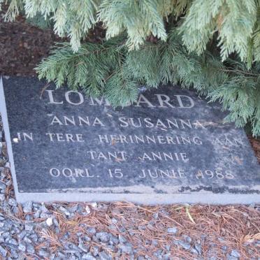 LOMBARD Anna Susanna -1988