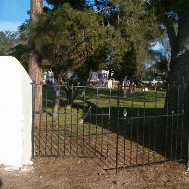 4. Entrance to the cemetery