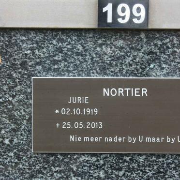 NORTIER Jurie 1919-2013
