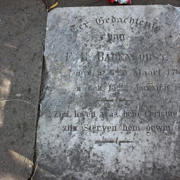 BADENHORST F.? 17??-1876