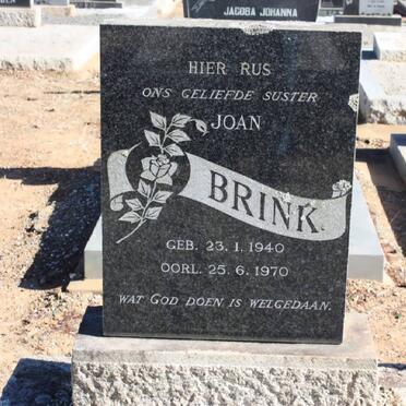 BRINK Joan 1940-1970